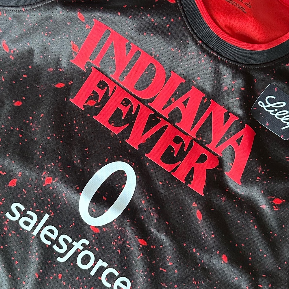 Indiana Fever Stranger Things Nike Dri-FIT Jersey UNISEX